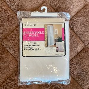 Sheer Voile panel